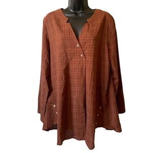 Boutique Button Tunic Size Extra Large